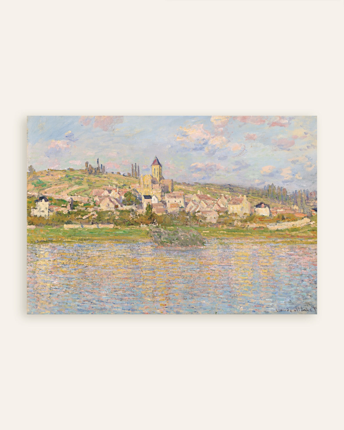 Plakat Vétheuil, Claude Monet, miniatura