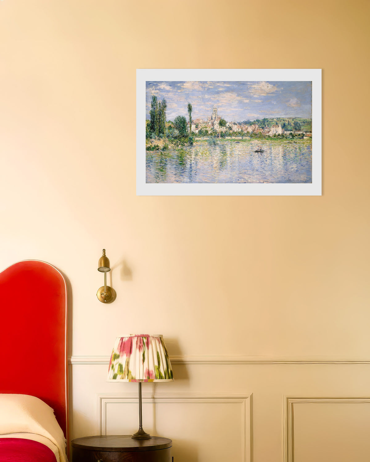 Plakat Vétheuil latem (1880), Claude Monet