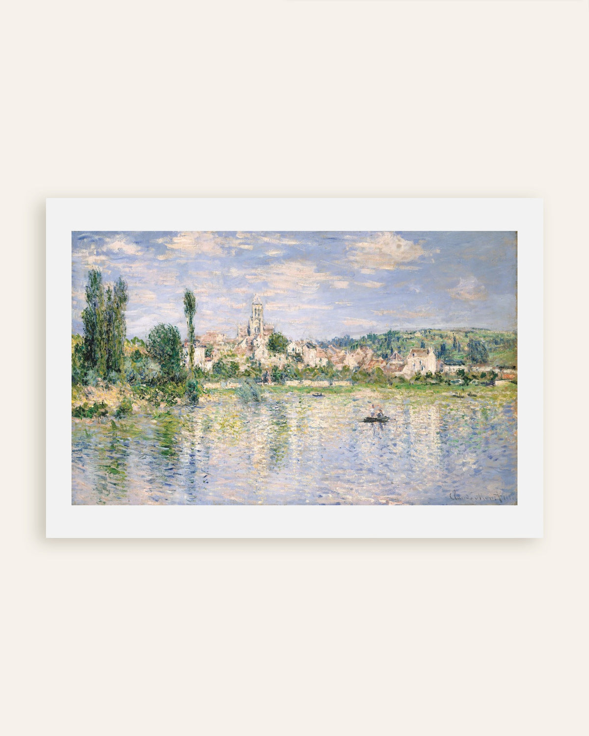 Plakat Vétheuil latem (1880), Claude Monet, miniatura