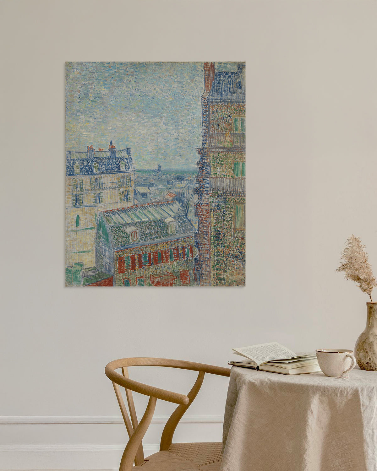Plakat „Widok z apartamentu Theo (1887), Vincent van Gogh”