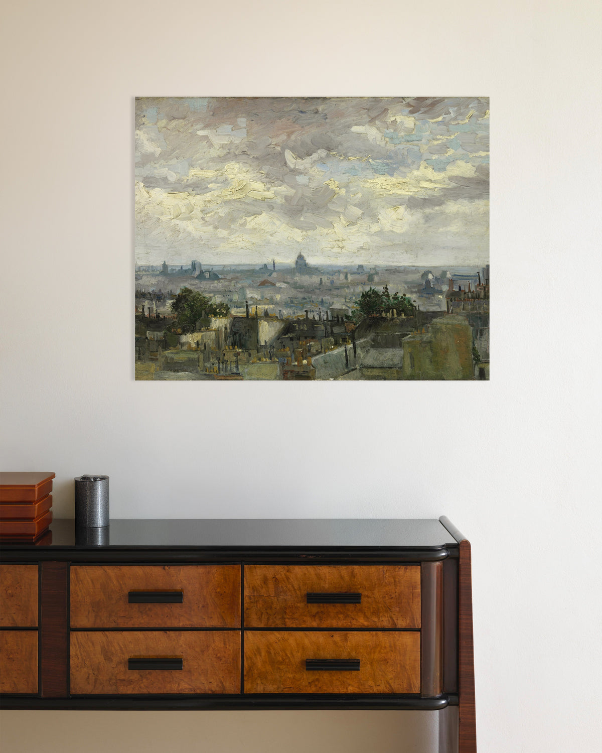 Plakat „Widok Paryża (1886) Vincenta van Gogha”