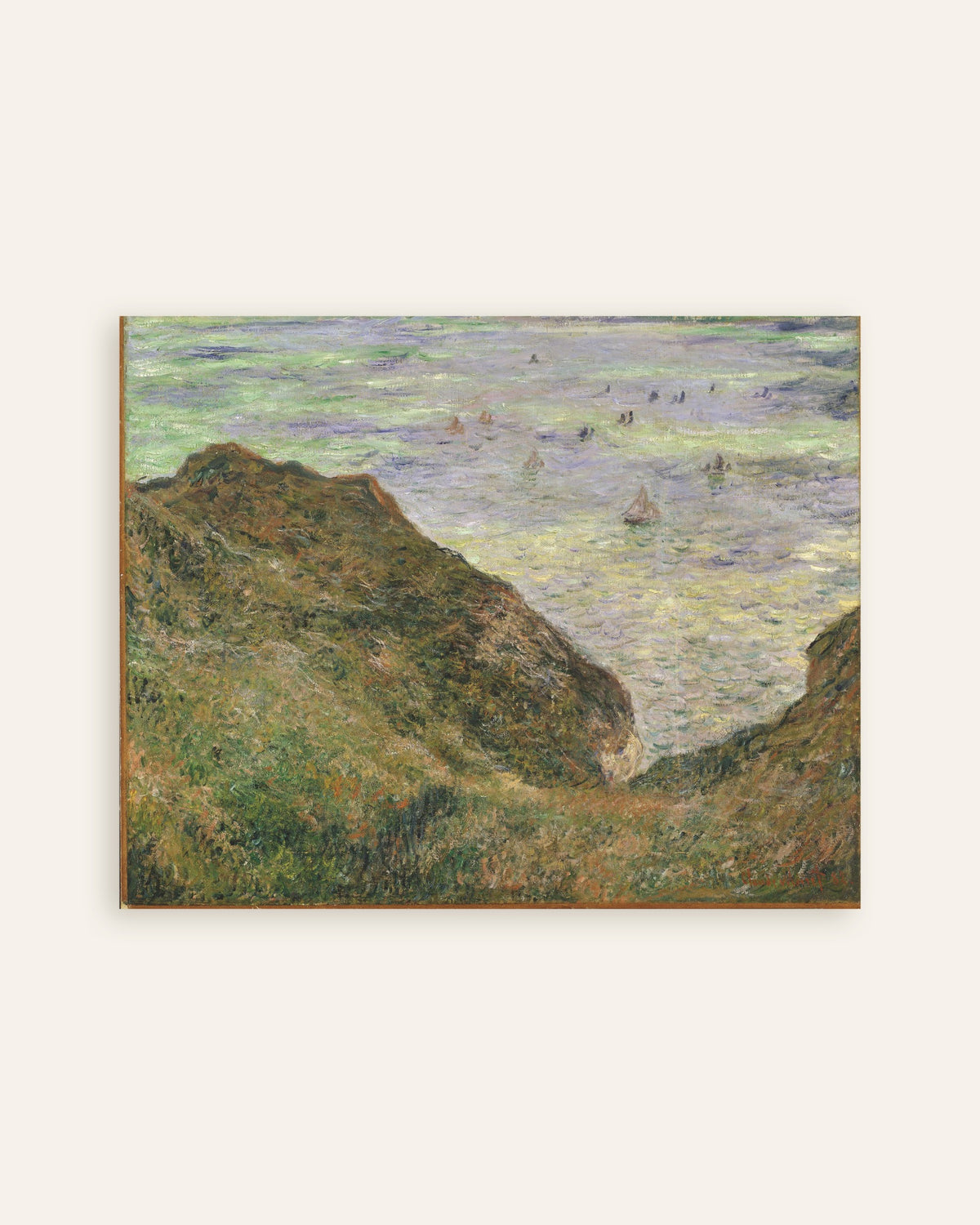 Plakat Widok na morze (1882), Claude Monet, miniatura