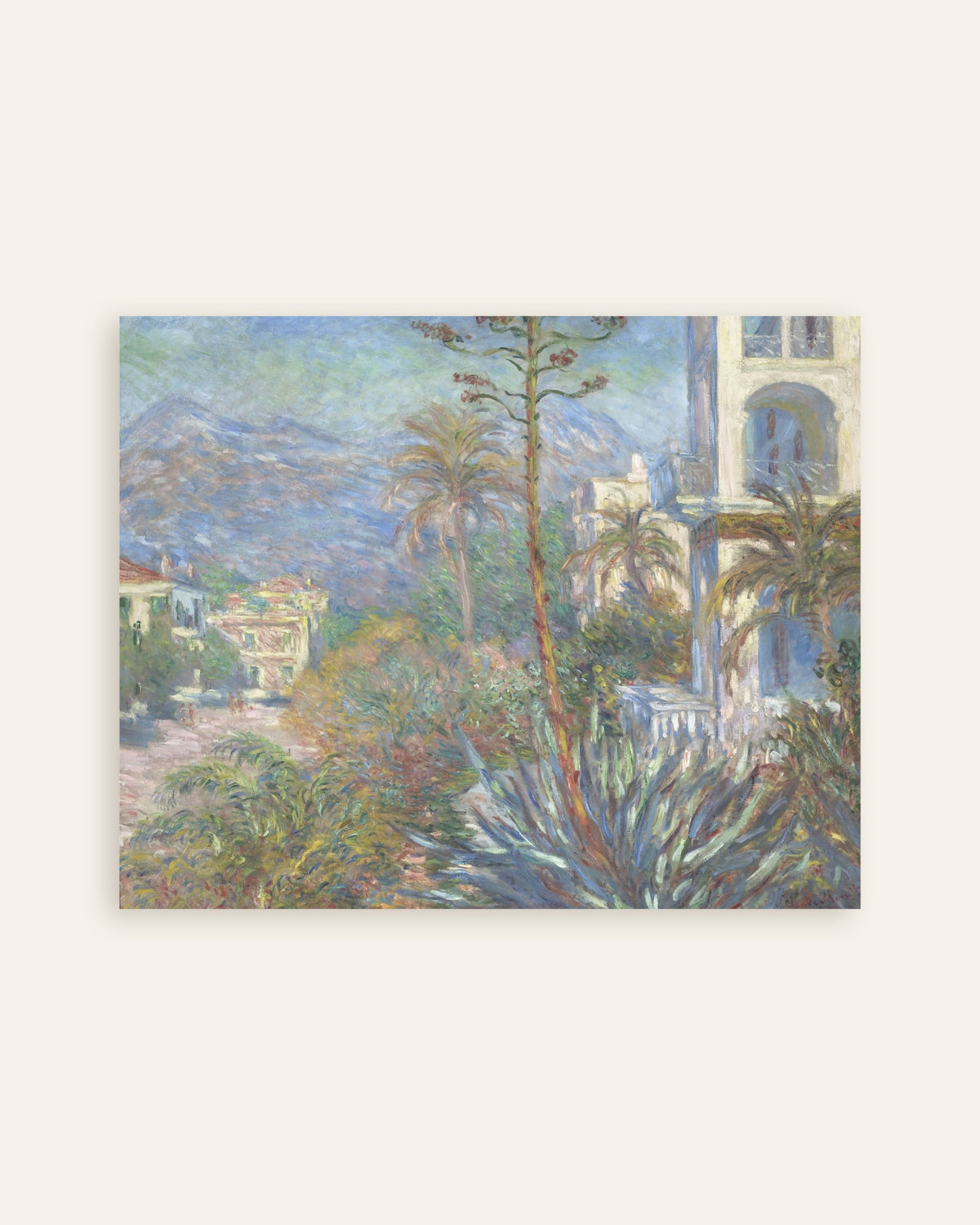 Plakat Wille w Bordigherze (1884), Claude Monet, miniatura