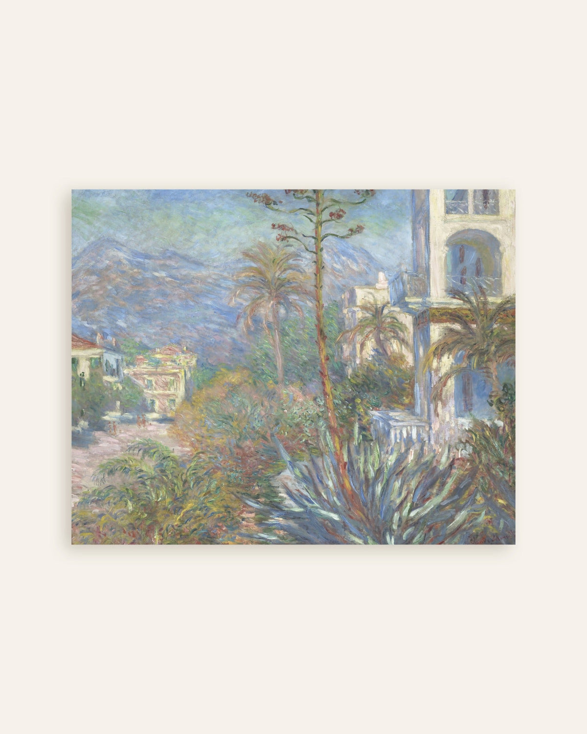 Plakat Wille w Bordigherze (1884), Claude Monet, miniatura