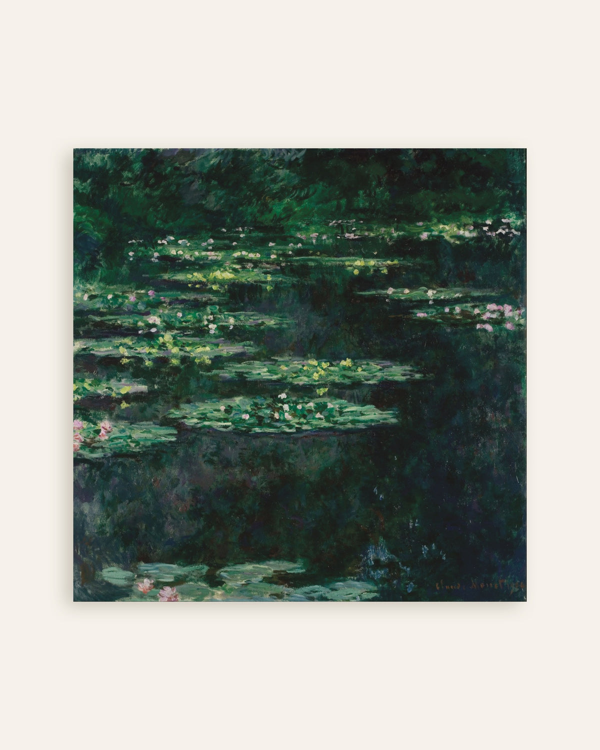 Plakat Nenufary (1904), Claude Monet, miniatura
