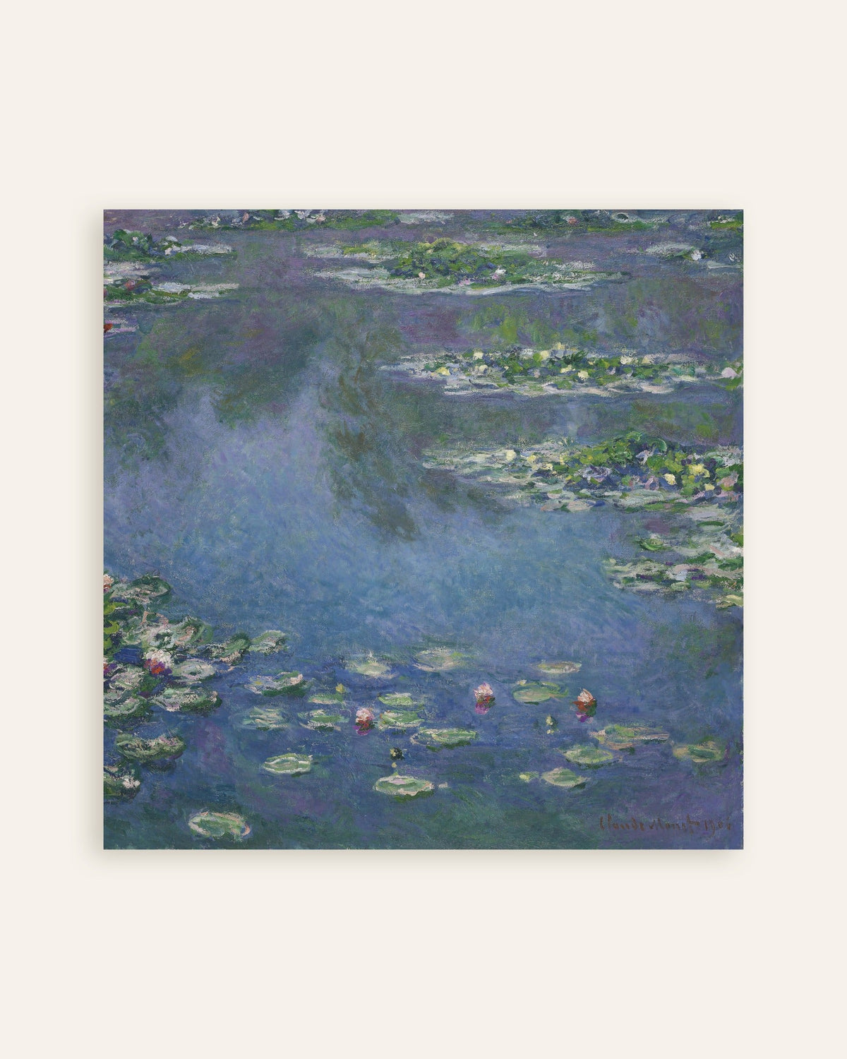 Plakat Nenufary (1906), Claude Monet, miniatura