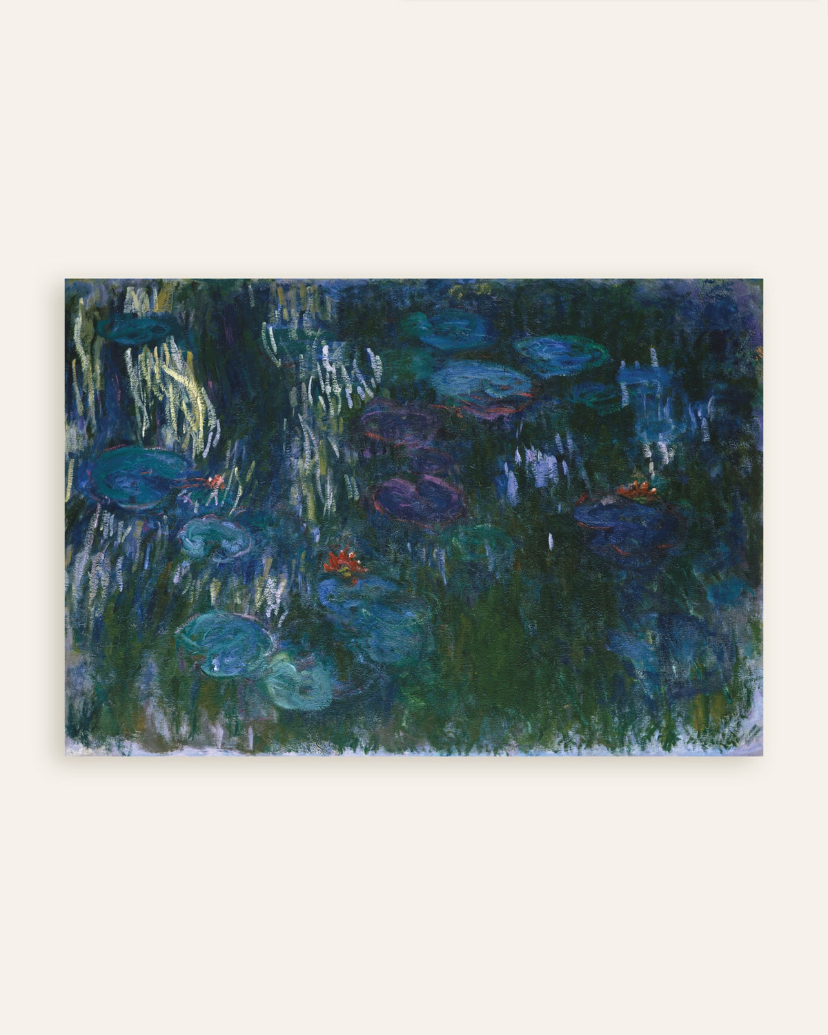 Plakat Nenufary (1916–1919), Claude Monet, miniatura