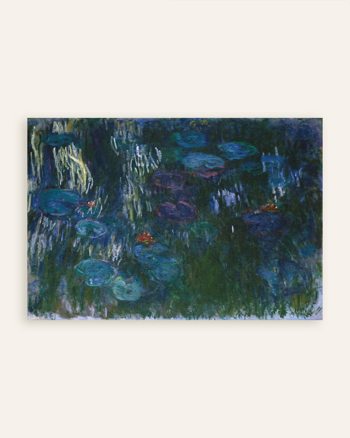 Plakat Nenufary (1916–1919), Claude Monet, miniatura