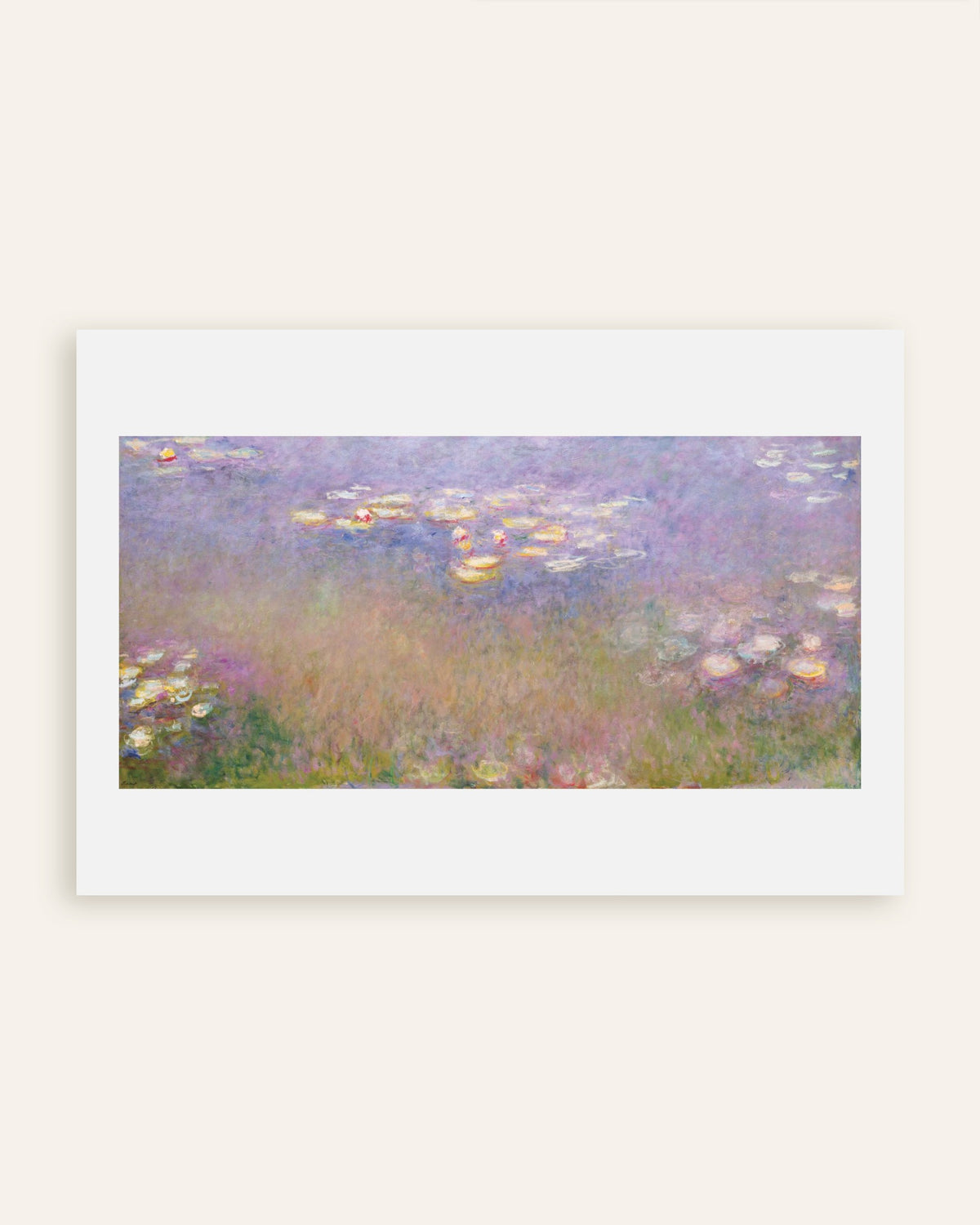 Plakat Nenufary (ok. 1915–1926), Claude Monet, miniatura