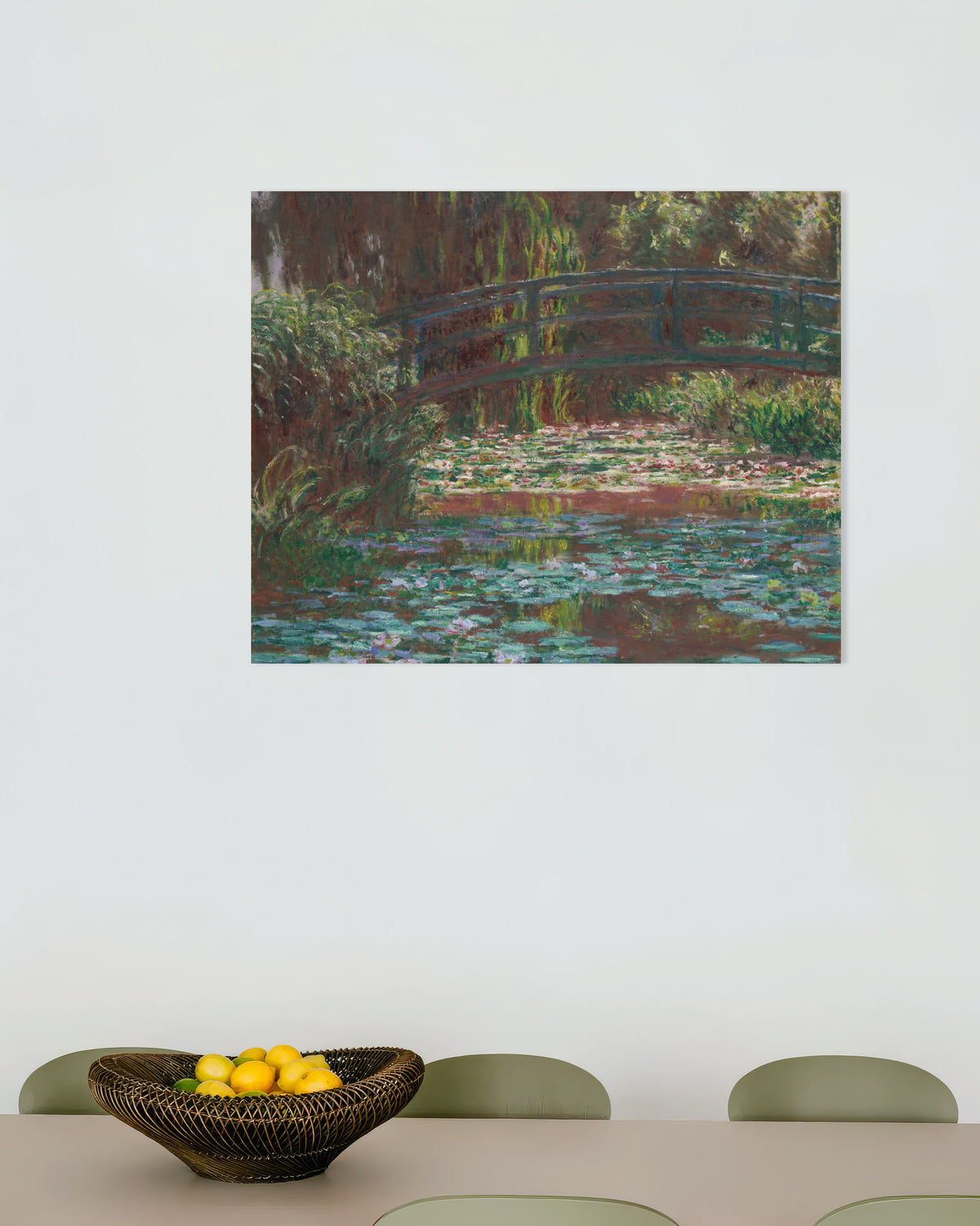 Plakat Staw z nenufarami (1900), Claude Monet