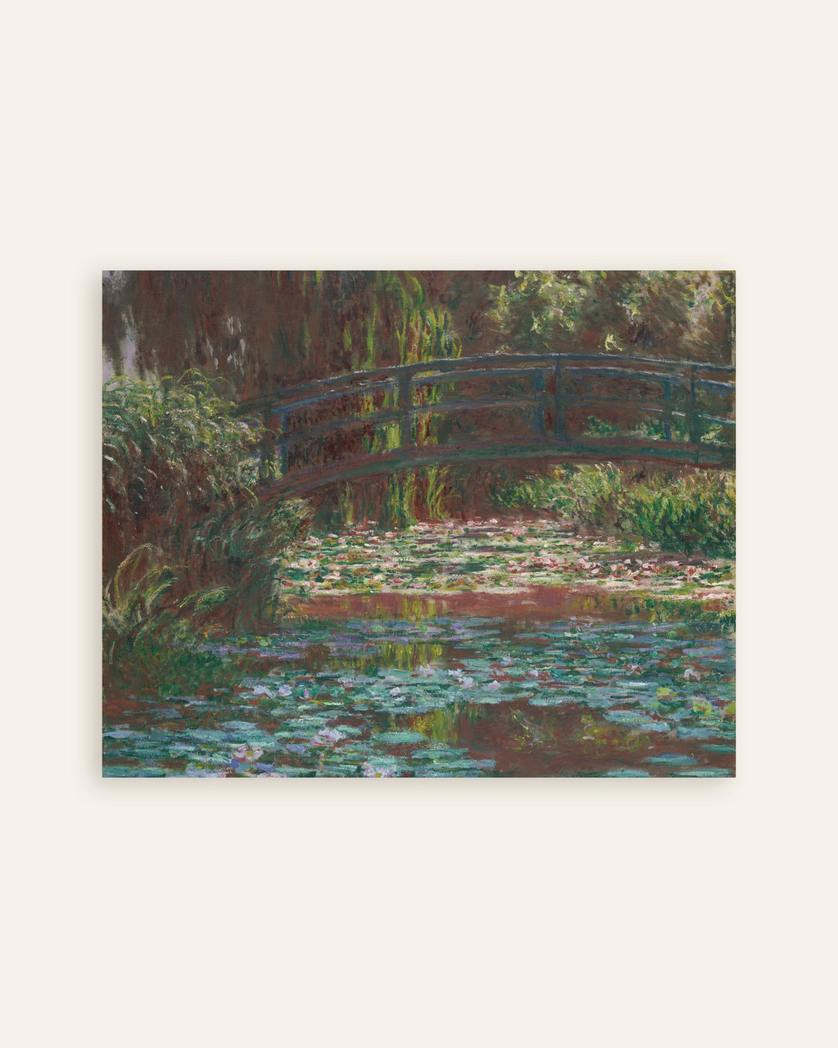 Plakat Staw z nenufarami (1900), Claude Monet, miniatura